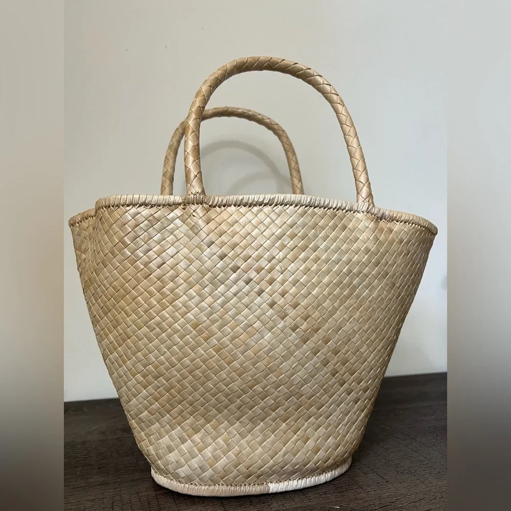 Lauhala Woven Eke Tote Bag - Picture 2 of 8